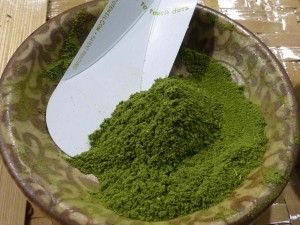 Poudre de feuilles de moringa biologique riche en antioxydant naturel puissant