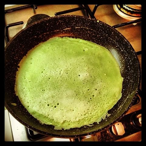 Crêpes au moringa biologique